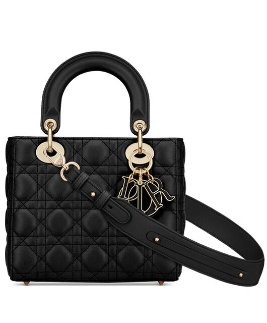 Christian Dior Lady Dior My Abcdior Bag Black